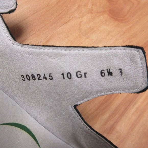 WALDLAUFER Zander Black Glitter Leather Sandals Womens Sz 9 Ortho Comfort Shoes - Picture 7 of 16